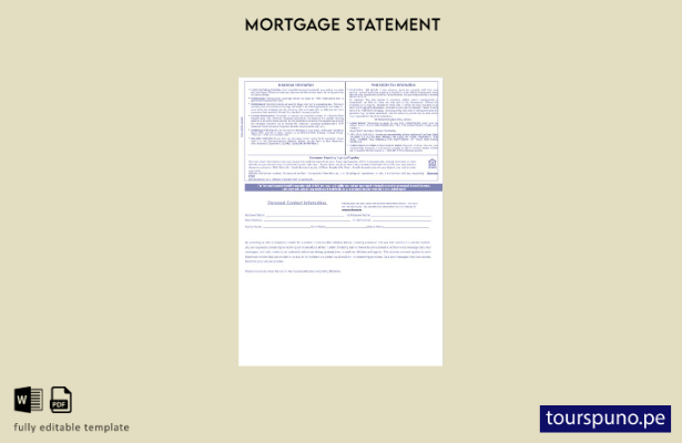 listo para imprimir el extracto de hipoteca del Zimbabwe NMB Bank en formatos  1